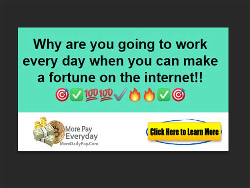 click to earn extra money at home